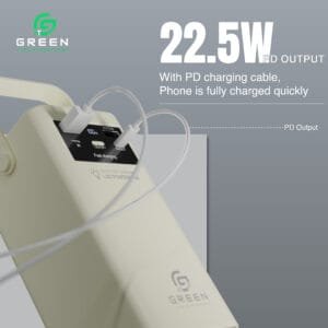 Green Turbo-50 50000mAh Powerbank with 22.5W Fast Charging - Image 10