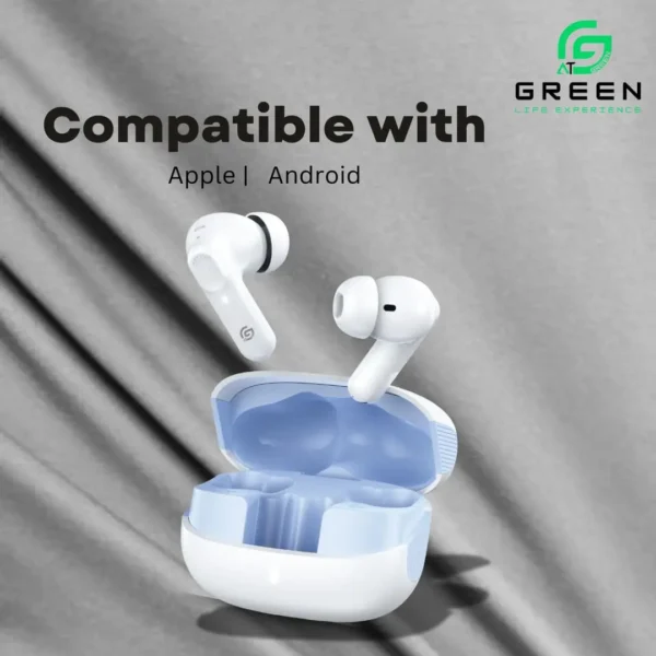 Green Airbeat-520 compatible with Android and Apple devices