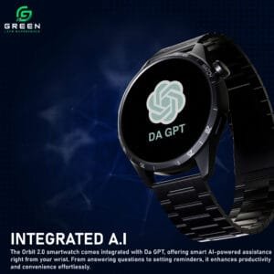 Green Orbit 2.0 AI Smartwatch - Image 9