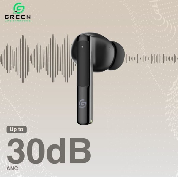 Green Buds Pro ANC with up to 30dB Active Noise Cancellation