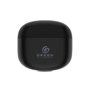 Green Buds Pro ANC black closed charging case
