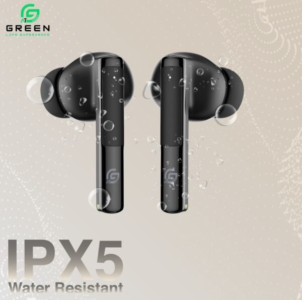 Green Buds Pro ANC IPX5 sweat and splash-resistant earbuds