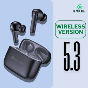 Green Leaf-161 earbuds with Bluetooth 5.3 connectivity