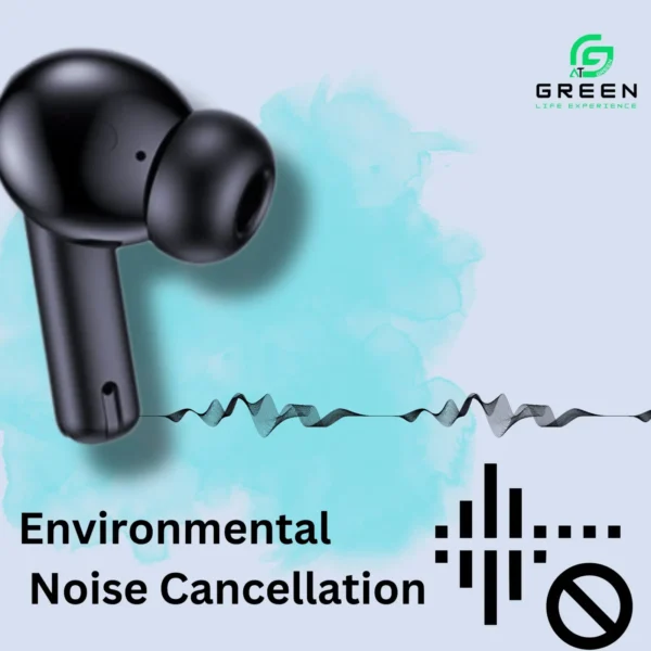 Green Leaf-161 quad-mic ENC earbuds for clearer voice calls
