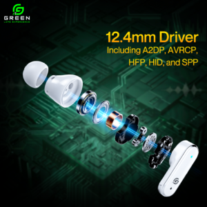 Green Pulse ANC (Up to 32 dB) Earbuds - Image 2
