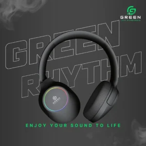 Green Rhythm wireless headphone for everyday music