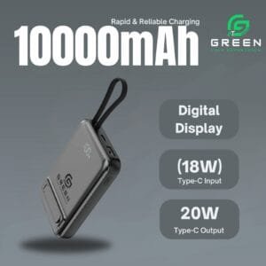 Green Mag Booster 10000mAh MagSafe Powerbank - Image 4