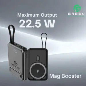 Green Mag Booster 10000mAh MagSafe Powerbank - Image 7