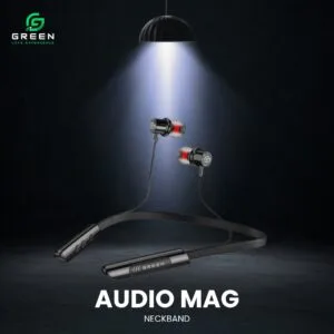 Green Audio Mag Neckband - Image 5