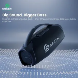 Green Bassbox Wireless Speaker - Image 5