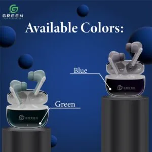 Green Airbeat 320 True ENC Wireless Earbuds - Image 7