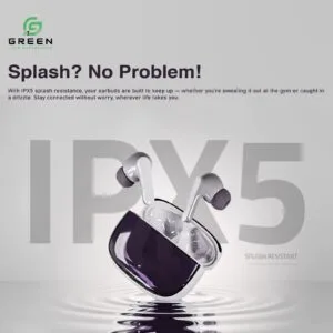 Green Airbeat 320 True ENC Wireless Earbuds - Image 12