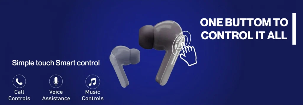green life experience_Green_Airbeat-320_Earbuds_One buttom to control_Product banner