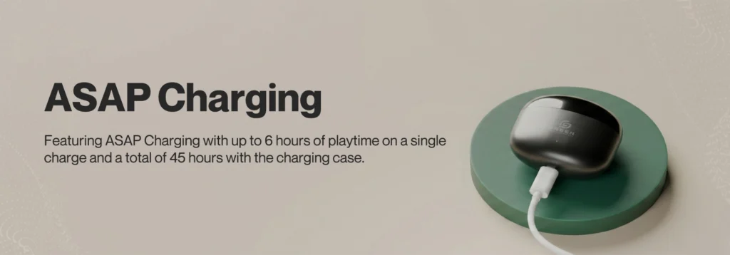 green life experience_Green_Buds Pro ANC_Earbuds_ASAP Charging_Product vanner