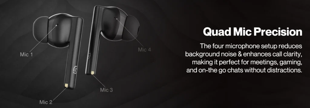 green life experience_Green_Leaf-161_Earbuds_Quad Mic_Product banner