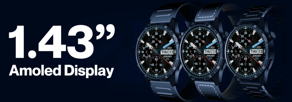green life experience_Green_Orbit.20_Smartwatch_1.43_ Amoled Display_Product banner