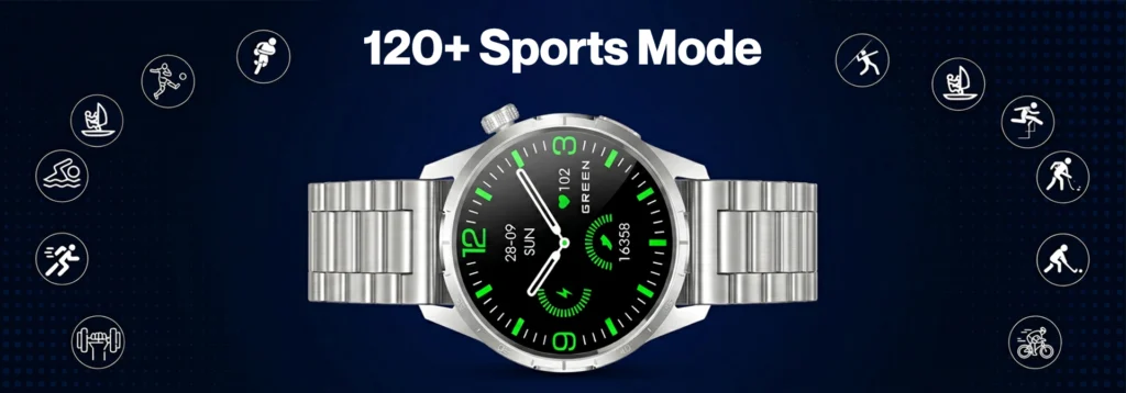 green life experience_Green_Orbit.20_Smartwatch_120+ Sports mode_Product banner