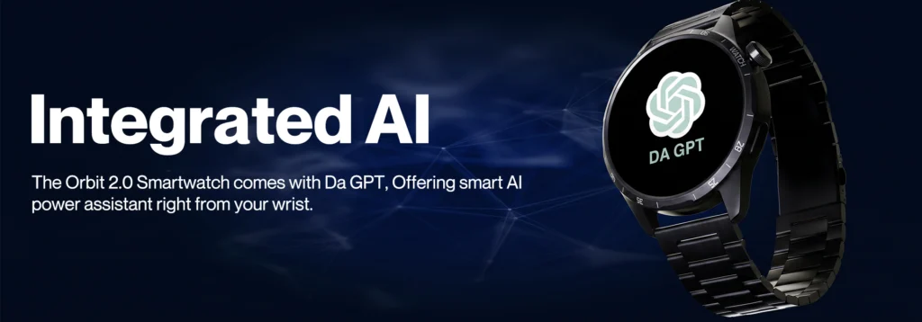 green life experience_Green_Orbit.20_Smartwatch_Integrated AI_Product banner