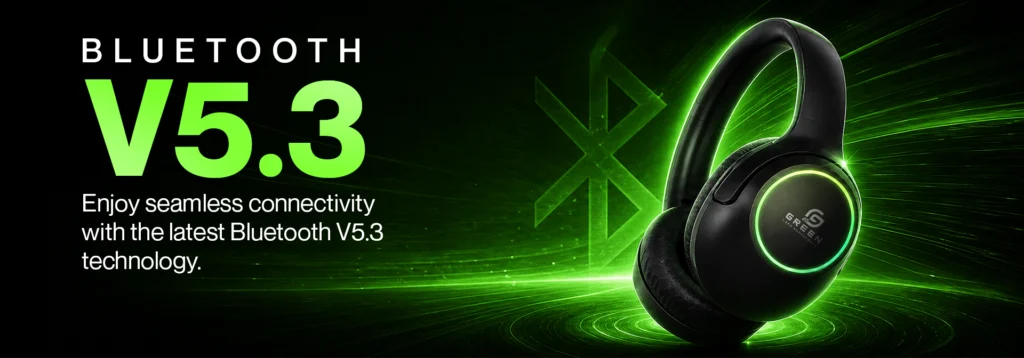 green life experience_Green_Rhythm_Headphone_Bluetooth 5.3V_Product banner