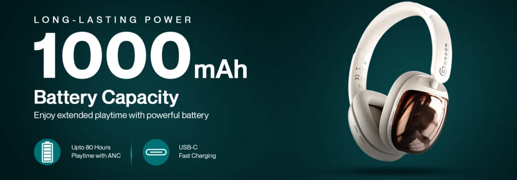 green life experience_Green_Symphony_Headphone_1000mAh Battery Capacity_product banner