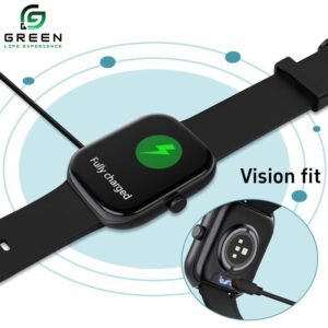 Green Vision Fit Smartwatch with 2.04” AMOLED Display - Image 8