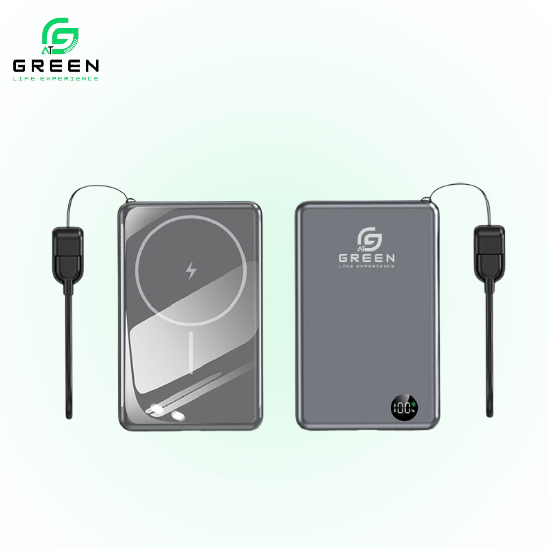 Green Magflex Powerbank