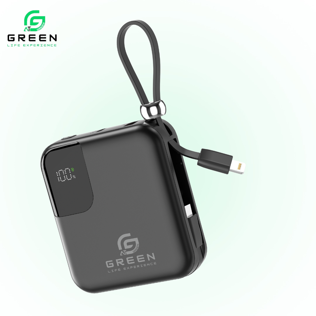 Green Mini Thunder Powerbank