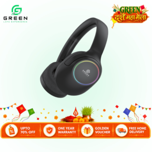 Green Rhythm Headphone