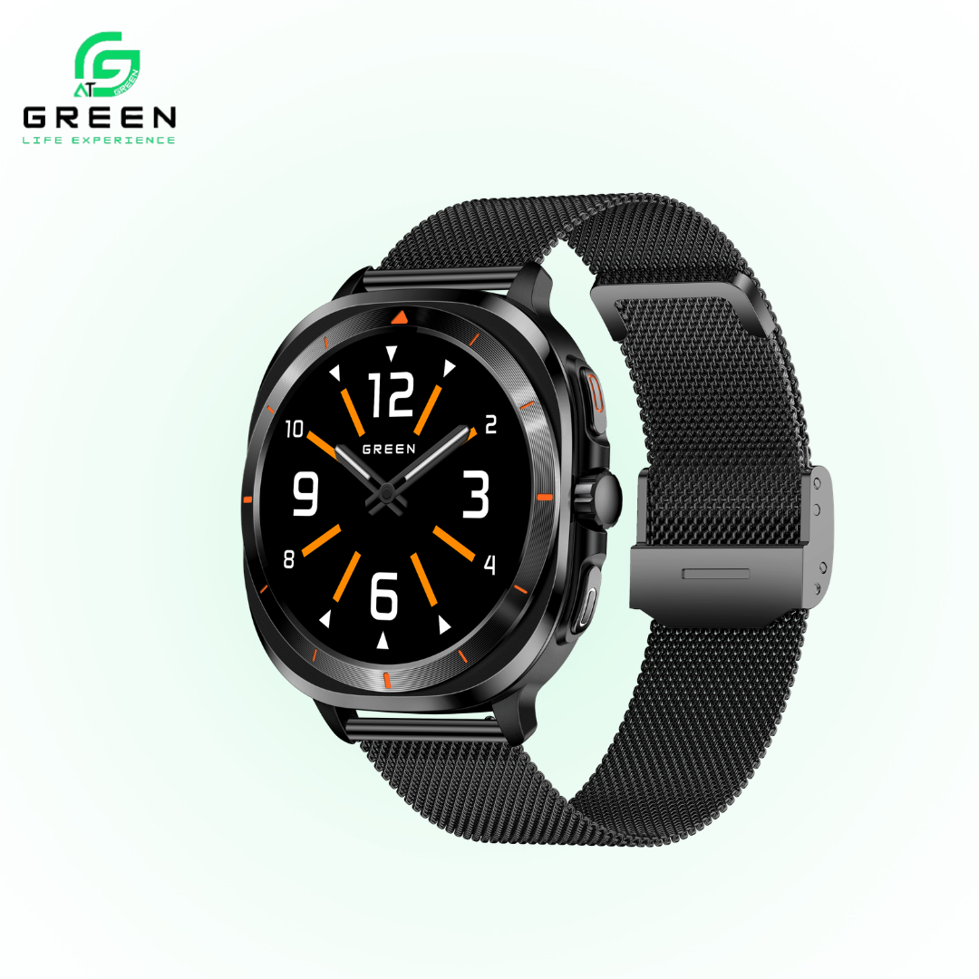 Green Squaro Smartwatch