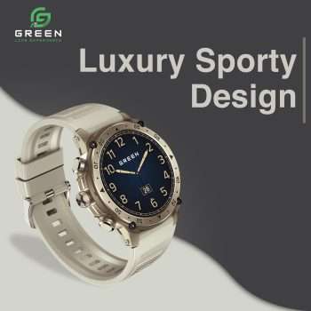 Green Vortex Smartwatch