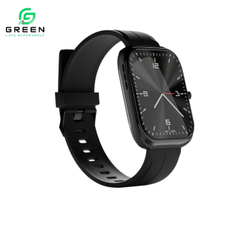 Green Vision Fit metallic Smartwatch