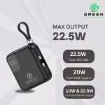 Green Mini Thunder Small size Powerbank Pic-179