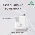 Green Mini Thunder Small size Powerbank Pic-179