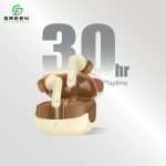 Green Combo Airbeat-520 Dual Mic ENC Earbuds & vision Fit metallic Smartwatch