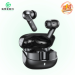 Green Airbeat-520 Dual Mic ENC Earbuds
