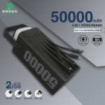 Green Turbo-50 50000mAh Powerbank