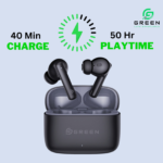 Green Combo Orbit Pro Luxury Smart Watch & Leaf-161 True ENC Wireless Gaming Earbuds main photo