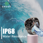 Green Combo Orbit Pro Luxury Smart Watch & Leaf-161 True ENC Wireless Gaming Earbuds main photo