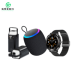 Green Combo Plus | Squaro Smartwatch | Melody-15 Pro Bluetooth Speaker And Turbo-50 50000mAh