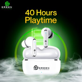Green Pulse ANC Earbuds 261