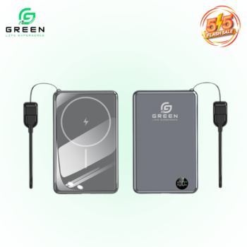 Green MagFlex Magnetic Power Bank