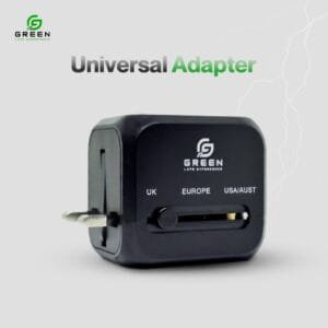 Green ADP-20 Universal Travel Adapter with 20W PD Fast Charging - Image 2