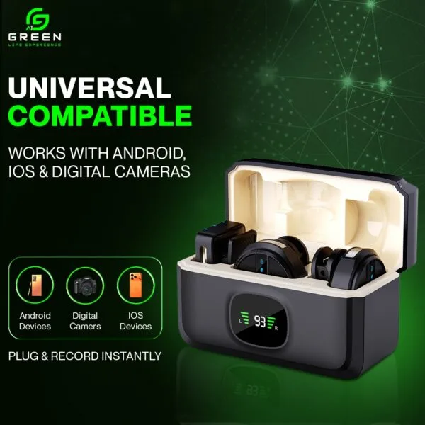 Green Vocal Core Pro wireless mic product view