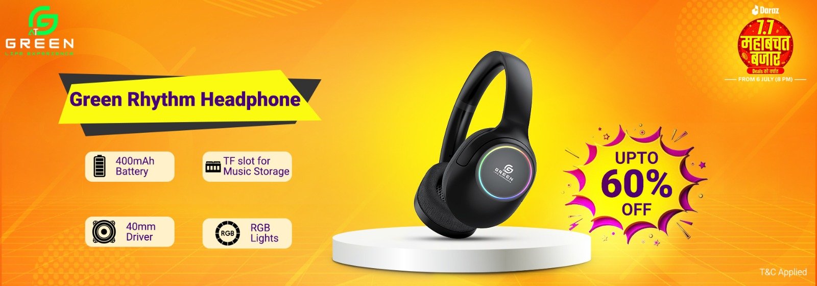 rhythm headphone