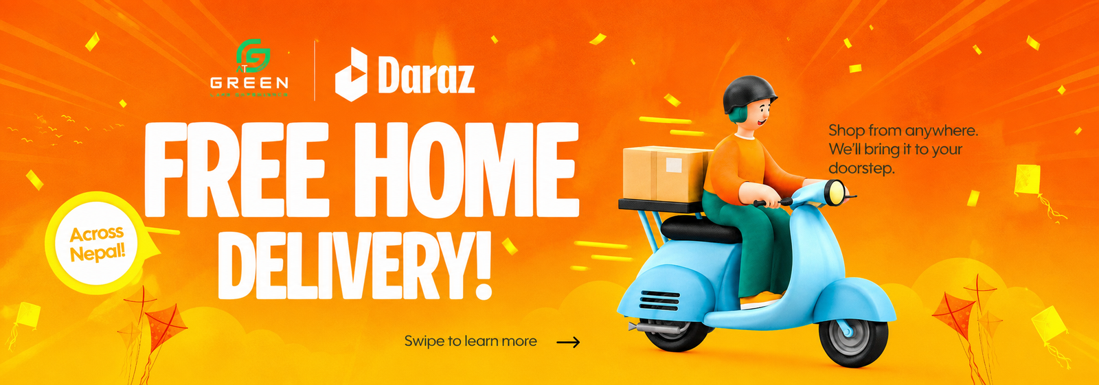 Green Dashain Mahamela free home delivery