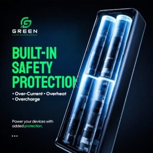 Green PowerMax-100 Powerbank - Image 5
